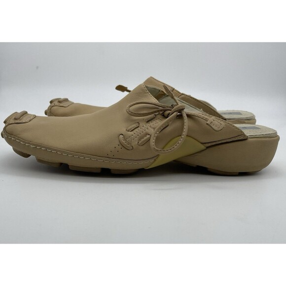 Clark's Privo Slip On Comfort Shoe's Women's 8M Tan Leather Lagenlook Bohochic - Picture 5 of 16